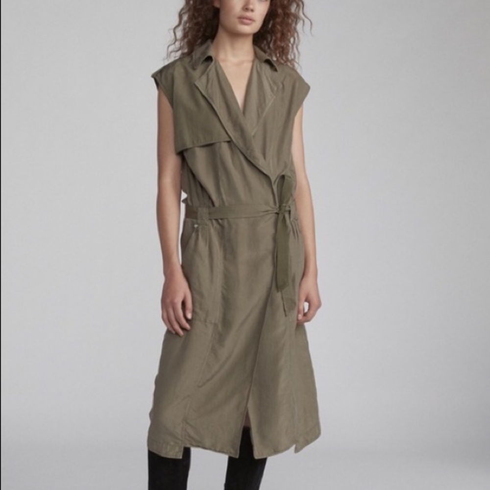 Rag and Bone Bailee Trench Dress